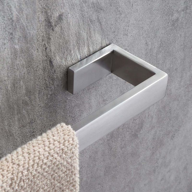 Ensemble de quincaillerie de salle de bain 4 pièces, Nickel brossé