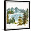 Frozen Lake - Single Picture Frame Painting-1368303334