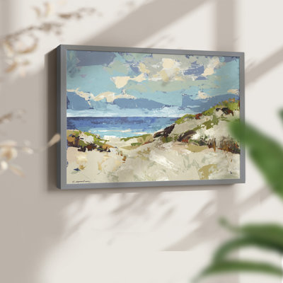 Dunes I - Reproduction encadrée - Restickable
