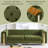83.75" Rolled Arm Chesterfield Sofa-1750310334