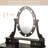 Vanity Set with Lighted Mirror and Cushioned Stool