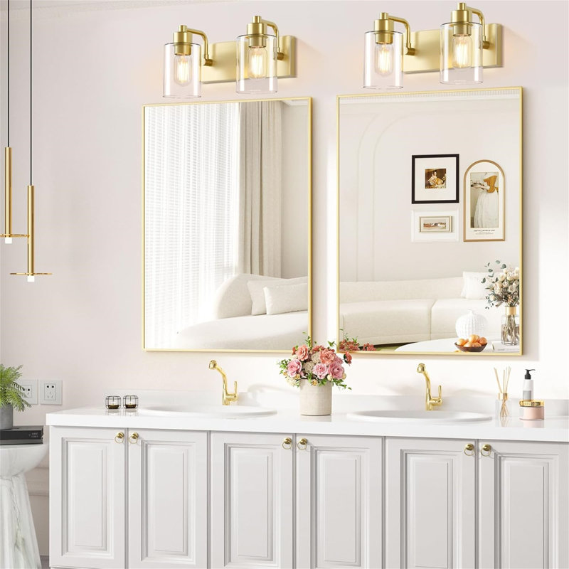 Dimmable Vanity Light, 2, Gold