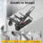 480lb Capacity Motorized Portable Stair Lift Chair With Large Wheels