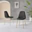 Tierra Modern Chrome Metal & Glass Round Dining Table Set with 6 Luxury Faux Leather Chairs-1989985489