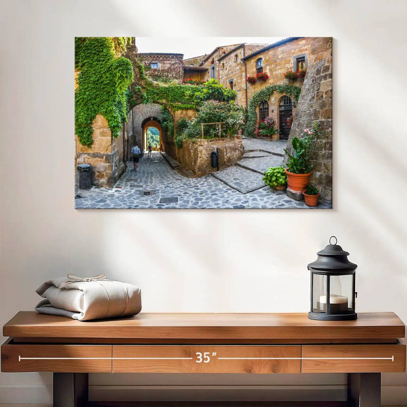 Kavia Civita Di Bagnoregio Town, 16" H x 24" W