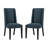 Modway Baron White Vinyl and Wood Frame Dining Chairs-1869041580