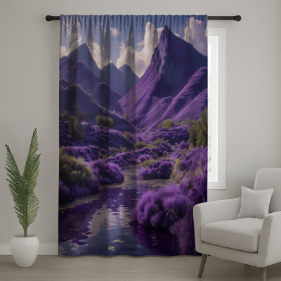 Rideaux de fenêtre Lavender