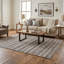 Tapis moderne neutre lavable pour le salon de la chambre à coucher-129879304-129913343