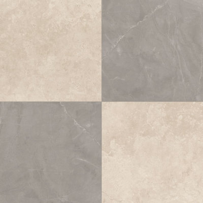 Carreau de porcelaine mat pour plancher et mur 12 po x 12 po Windsor
