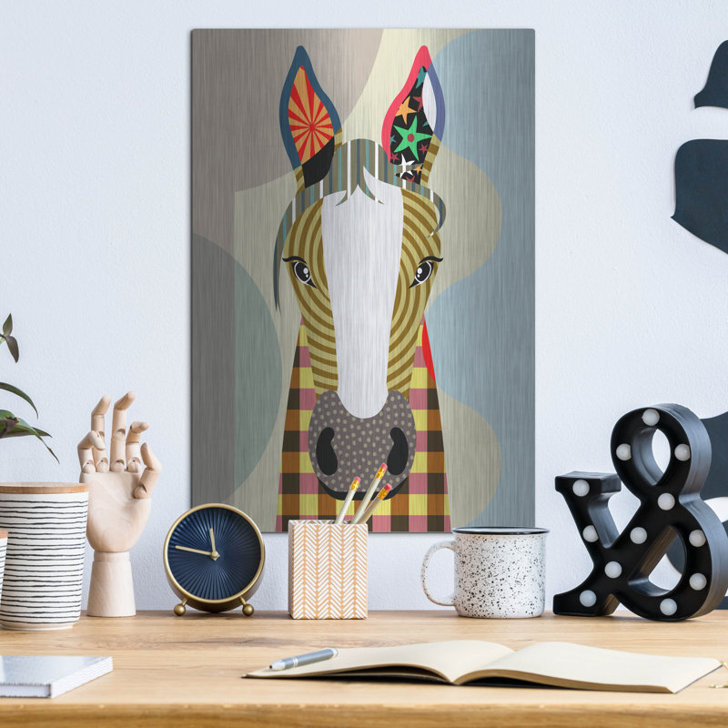 «Horse Play» par Lanre Adefioyue, H 16 po x l 12 po