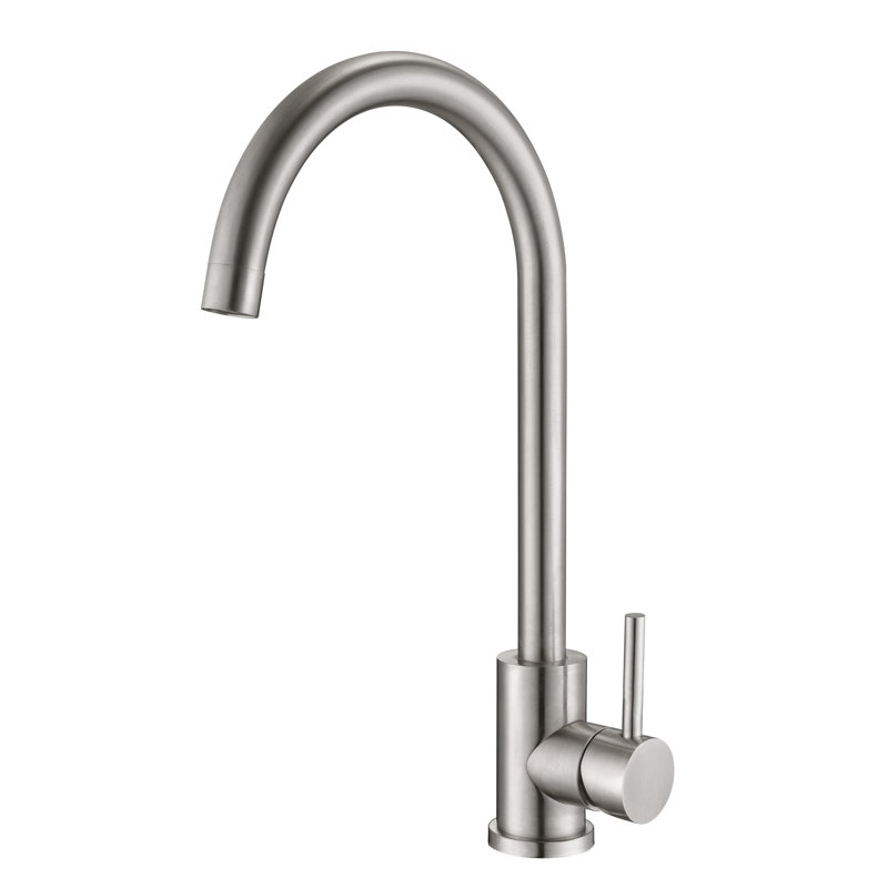 TARAVO CH Single Lever Monobloc Tap, Brushed Nickel