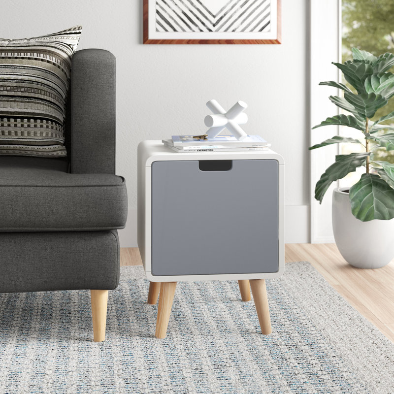 Amani Solid Wood End Table