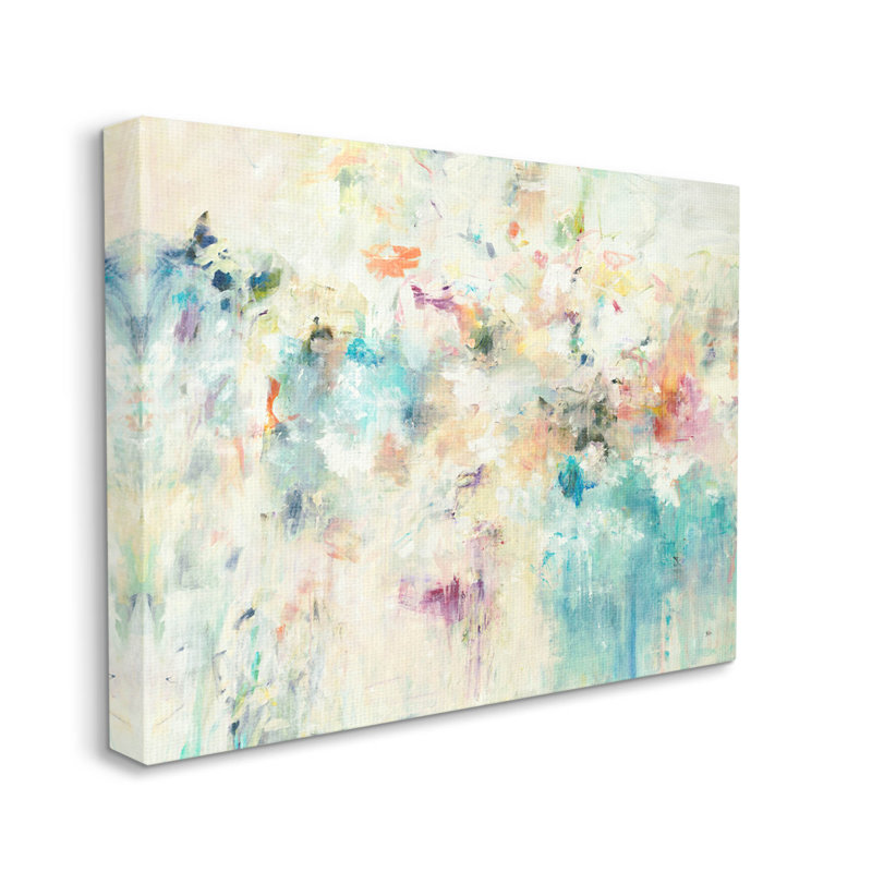 Art contemporain sur toile, composition abstraite contemporaine par Lisa Ridgers, H 36 po x l 48 po x P 1,5 po