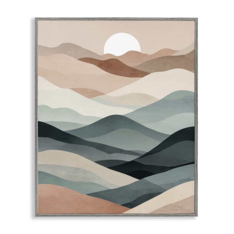 «Silent Dawn Landscape», art de la giclée par Denise Dundon, Estampe numérique Farmhouse, H 30 po x l 24 po