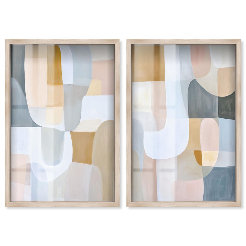 Harmony Living Art , H 37 po x l 25 po, Crème, crème