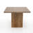 Ashel Rectangular with Solid Wood Base Dining Table