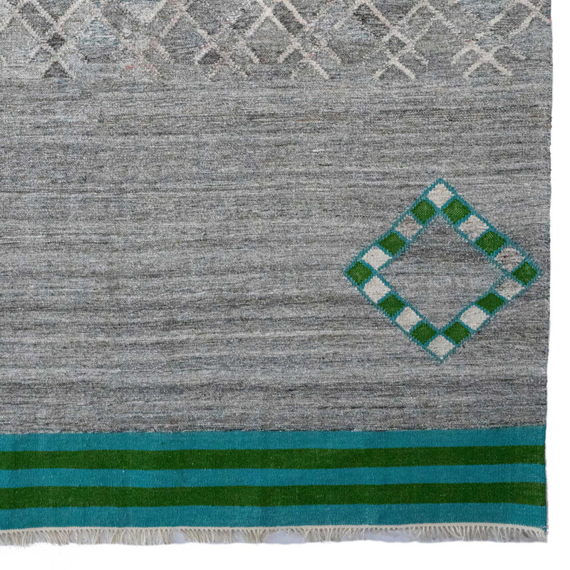 Flatweave Southwestern Indoor Rug, Rectangle 5' x 8'