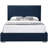 Crosby Solid Wood and Upholstered Platform Bed-67046590-67046588