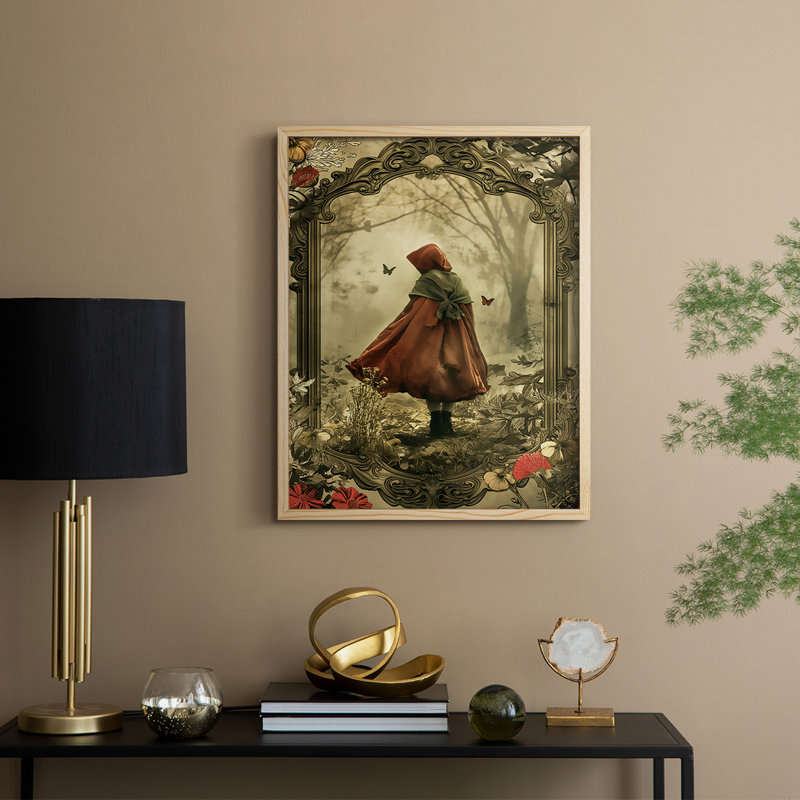 Reproduction encadrée WOMEN Series CCDCLXXVI - bois massif