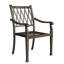 Chaise de patio empilable avec coussin Cayden-635188302