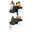 Ensemble de 2 boîtes de rangement de salle de bain adhésives Nami, sans perceuse-2041470982