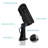 Dummy Security Camera, Fake CCTV Surveillance System With Realistic Red Flashing Lights And Warning Sticker For Indoor Outdoor (1, Black)