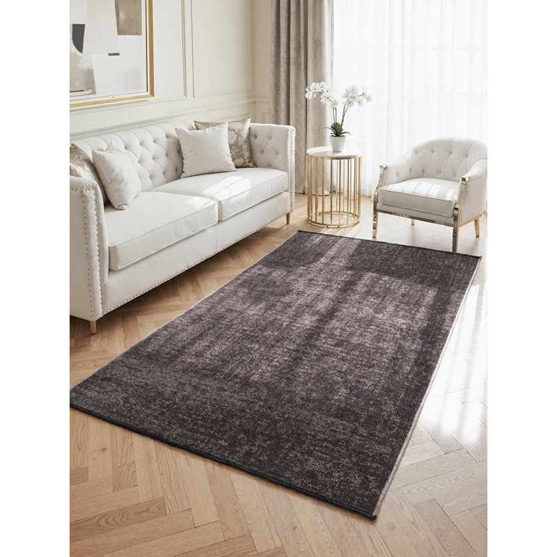 Geometric Cotton Area Rug, Rectangle 200 x 290 cm