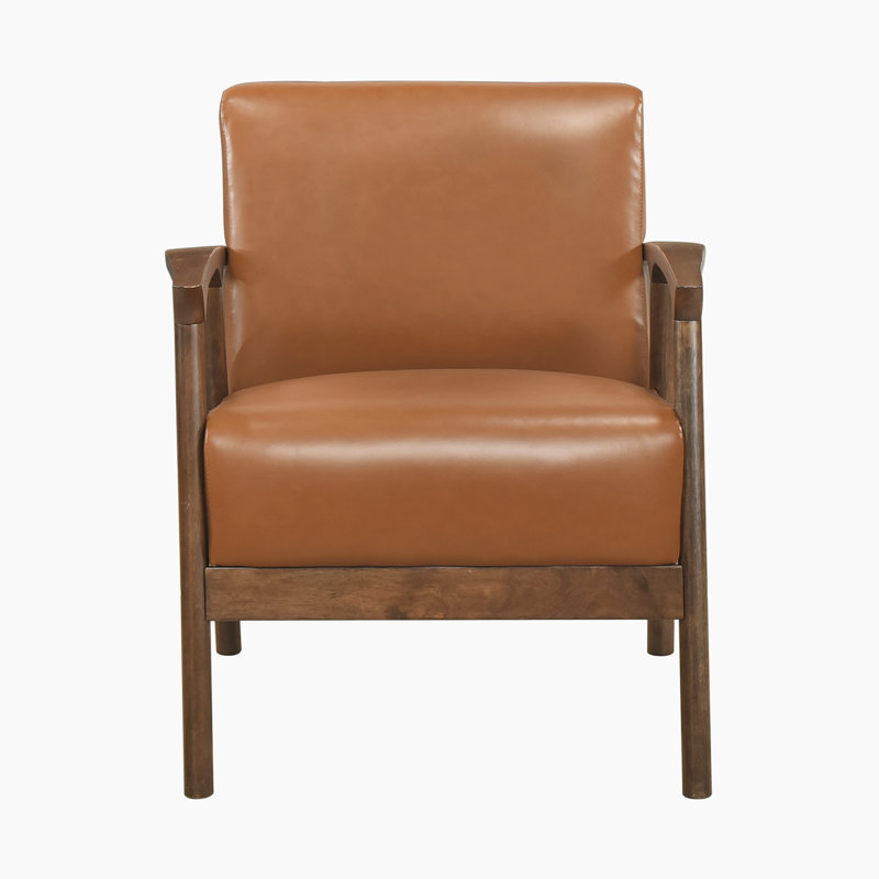 Fauteuil d'appoint Cranbury 27,5 po Mid-Century Modern