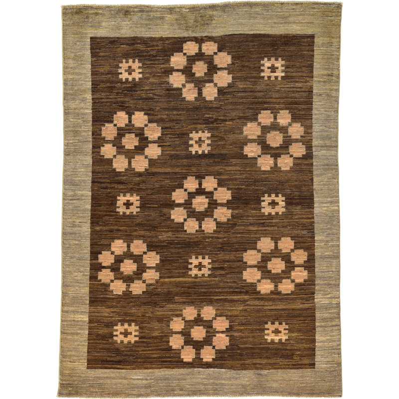 Nash One-of-a-Kind 4'8" X 6'6" New Age Wool Area Rug in