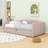 Twin Size Velvet Upholstered Daybed with Pop Up Twin Trundle-725219746