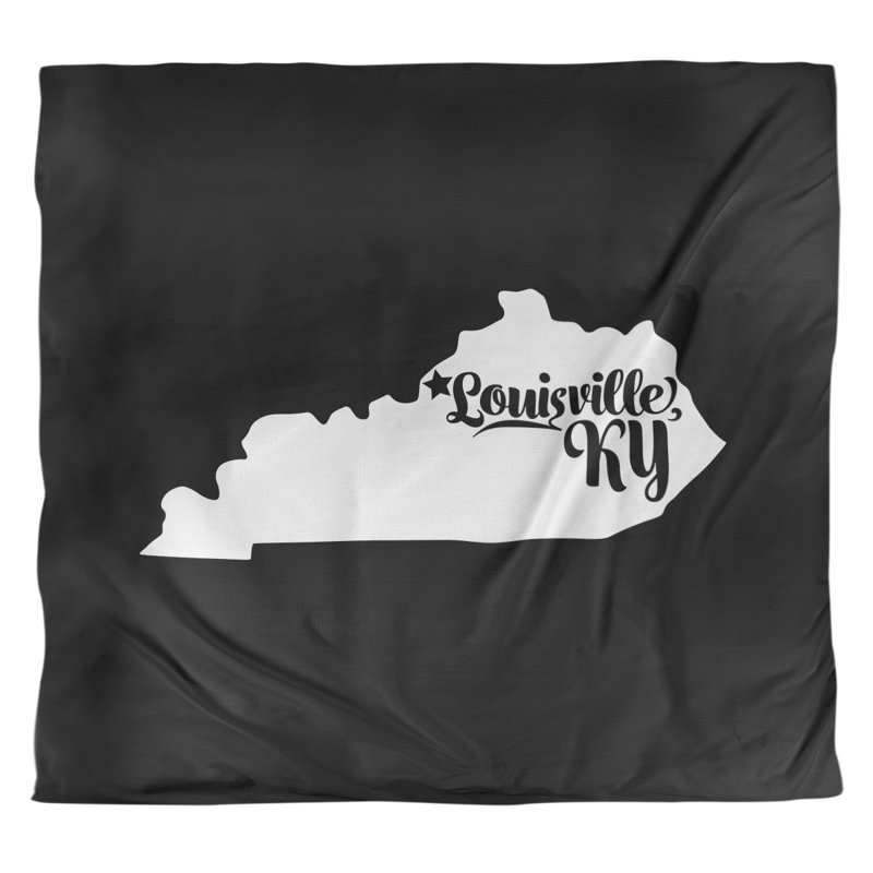 Housse de couette simple louisville Kentucky, Housse de couette pour très grand lit, Rose, Microfibre