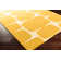 Scion Hand Tufted Wool Geometric Area Rug in Mustard/Cream