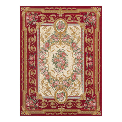 Indoor/Outdoor Traditional Area Rug