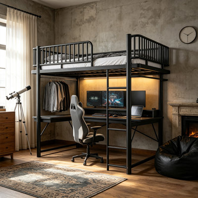 Kids Full Loft Bed