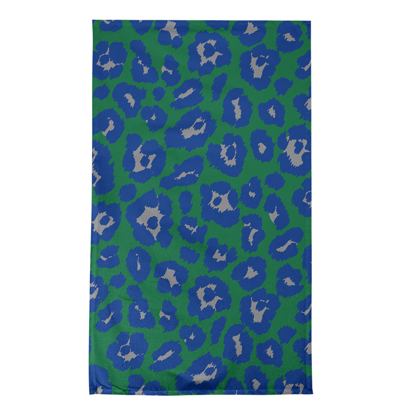Serviette de thé Seattle, Mélange de coton, Vert