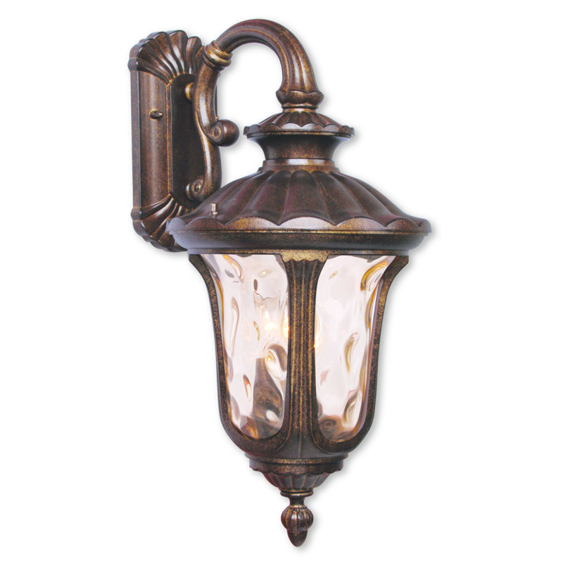 Lanterne murale d’extérieur en aluminium Patriot, H 22,5 po x l 11 po x P 12,5 po / ampoule à culot