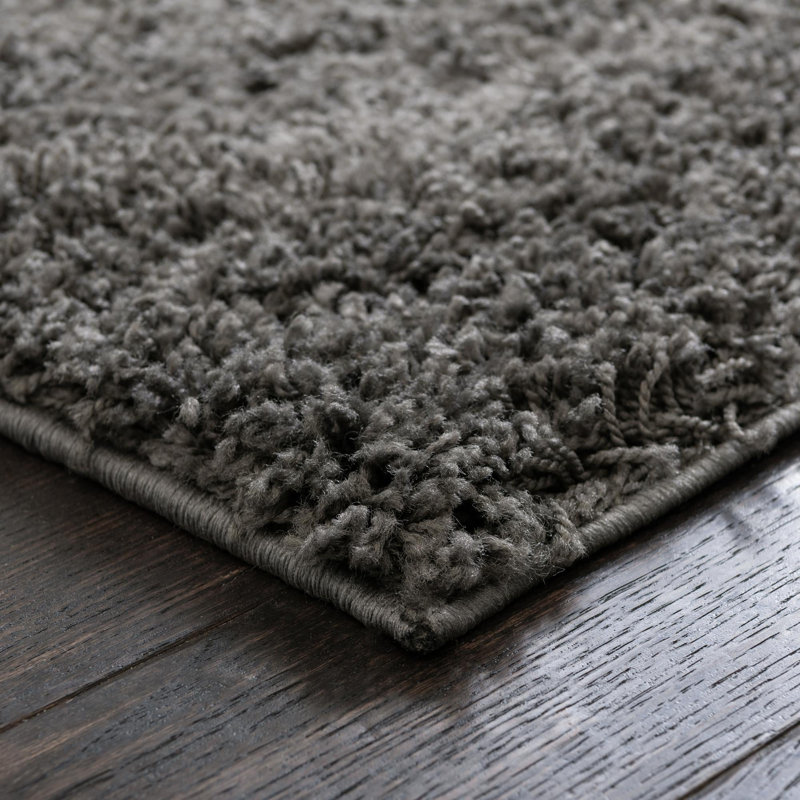 Tapis gris foncé , Rectangle 10 pi x 13 pi 11 po