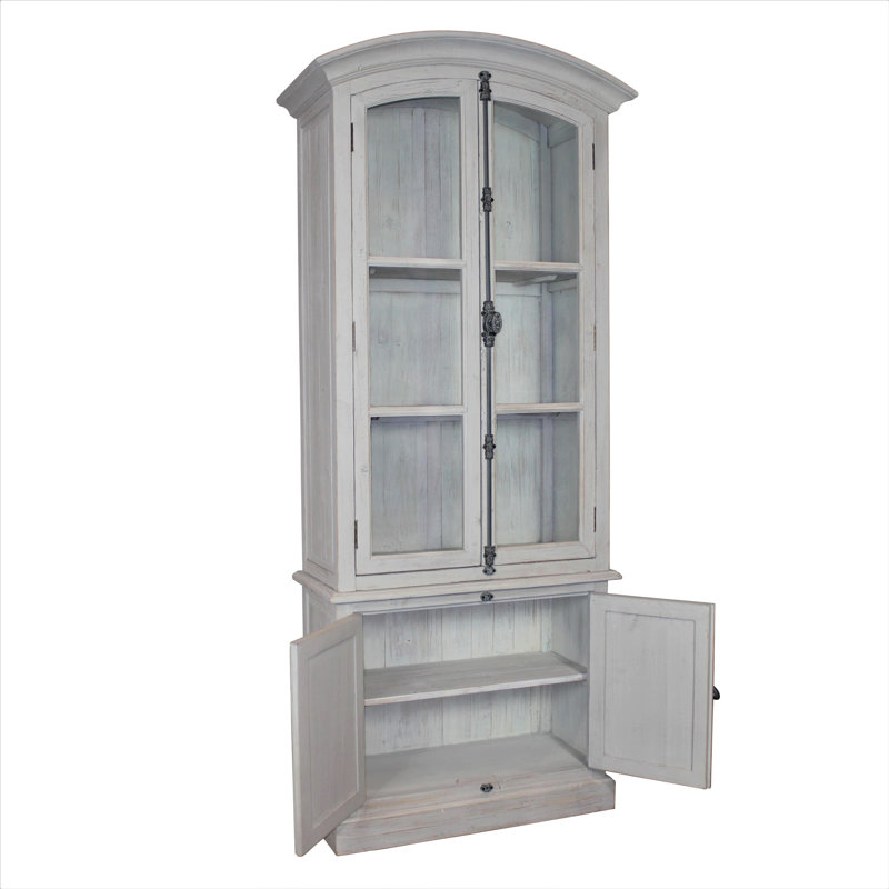 Vaisselier Damari, Gris clair / blanc