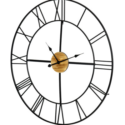 Très grande horloge murale 36 po
