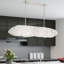 Lustre unique à 5 lumières Manzano