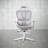 Techni Sport AIRFLEX2.0 White Mesh Gaming Chair