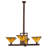Tiran 4 - Light Geometric Chandelier