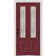 Porte d'entrée pré-montée en fibre de verre 2 ou 3 panneaux Grace Grace-316622097-316622191