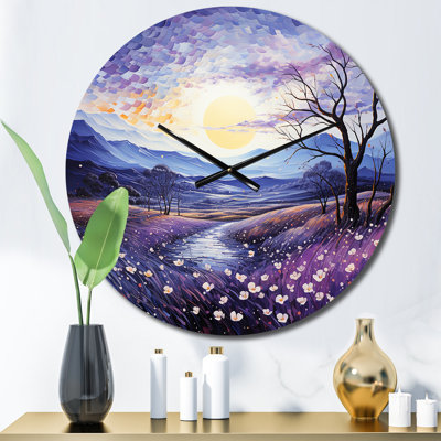 Metal Wall Clock