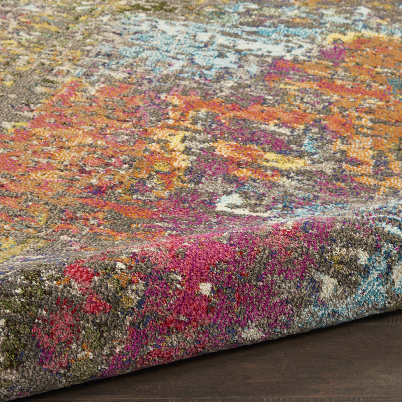 Lucrezia Abstract Area Rug, Rectangle 274cm x 366cm