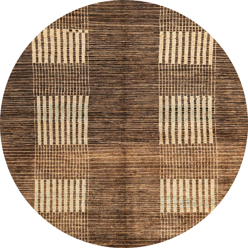 Tapis abstrait moderne 4229, Rond 4 pi