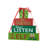12"H Lighted Wooden Christmas Gift Block Table Decor