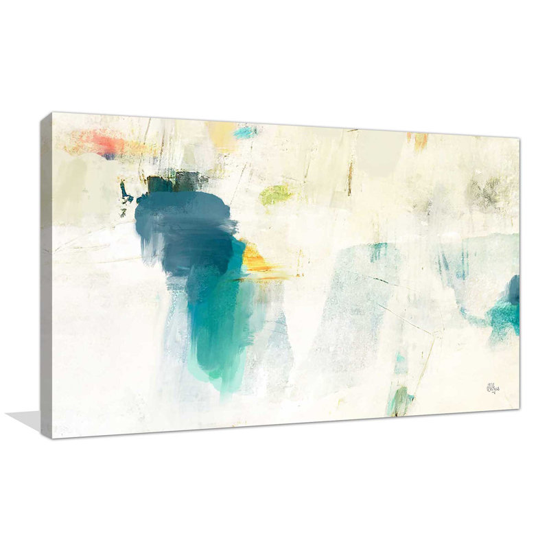 Subtlety I - Peinture, Toile tendue, H 28 po x l 48 po x P 1,5 po