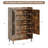 6-Tier 24 Pairs Shoe Cabinet With Doors And Adjustable Shelves For Entryway-11166103