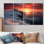 4 pièces d'art mural pour le salon Coastal Leakouse In Alaska IV - Coastal Light House